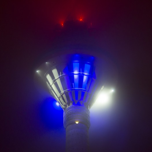 Tallinn TV Tower invites great towers illuminate in the colours of the Estonian flag